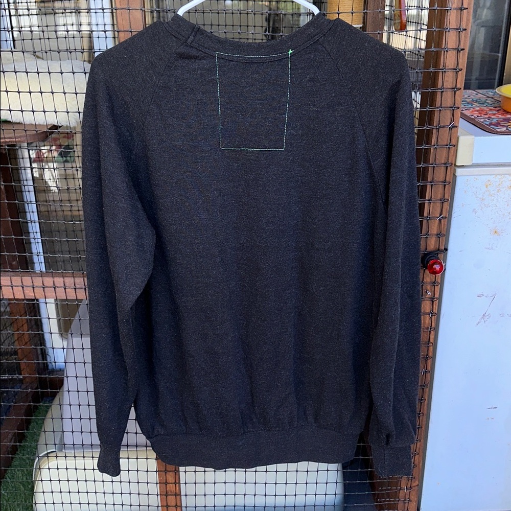 Aviator Nation Rainbow Gray Crewneck - Picture 6 of 10